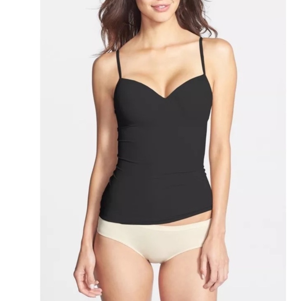 Hanro Allure Bra Camisole Black 38A